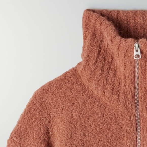 WILFRED Marilyn Sweater Alpaca Orange Wool Artitzia - Picture 6 of 11